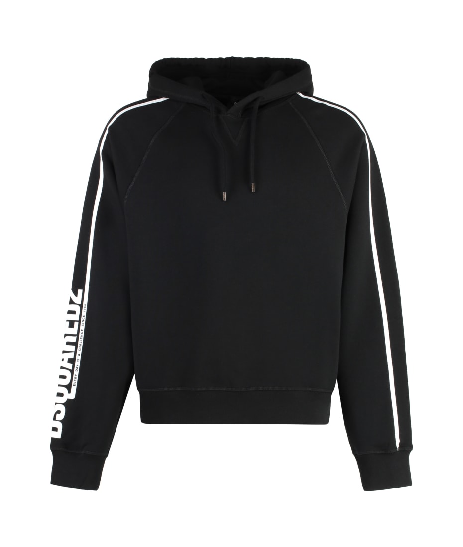 Dsquared2 Logo-printed Drawstring Hoodie | italist