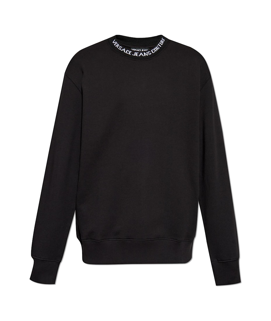【関税&送料込】Versace Jeans Couture Sweatshirt With Logo Versace Jeans Couture Logo Sweatshirt | italist