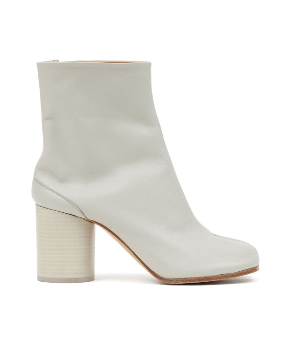Maison Margiela Tabi H80 Ankle Boots in Black Curated at
