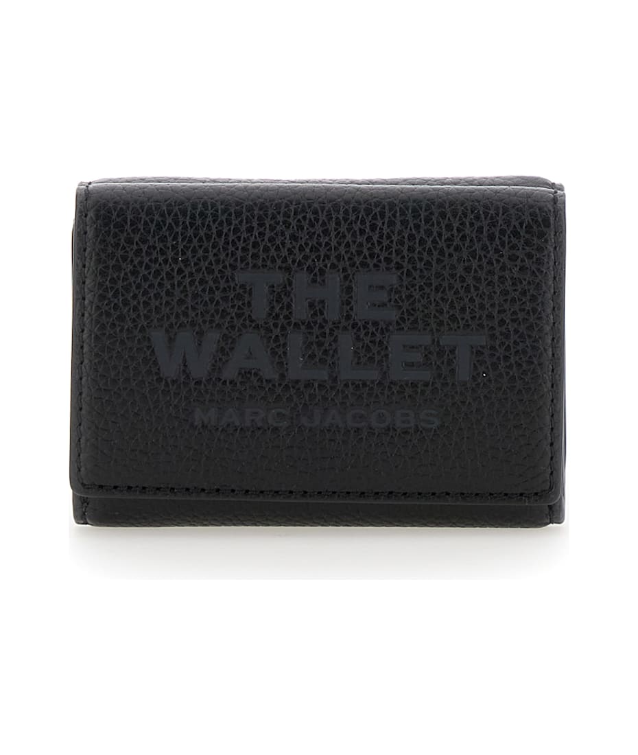 【関税込み】The Trifold Wallet - Marc Jacobs - Leather - Gre Marc Jacobs The Wallet Trifold | italist