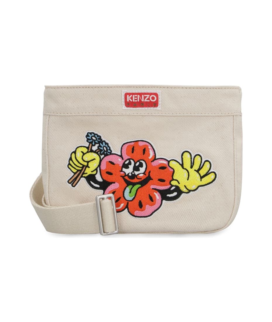 Kenzo Canvas Mini Crossbody Bag | italist Kenzo Canvas Mini Crossbody Bag | italist