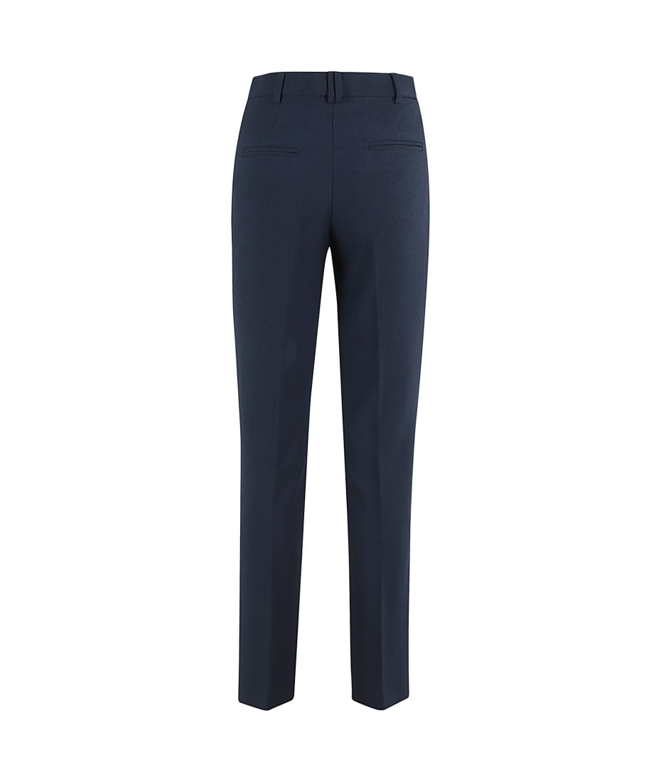 Hebe Studio The Classic Smoking Pant Cady - Navy