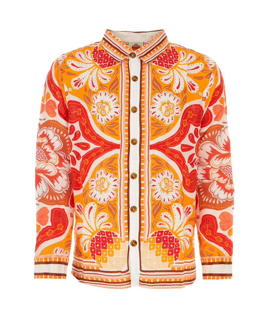 Farm Rio Printed Viscose Shirt | italist