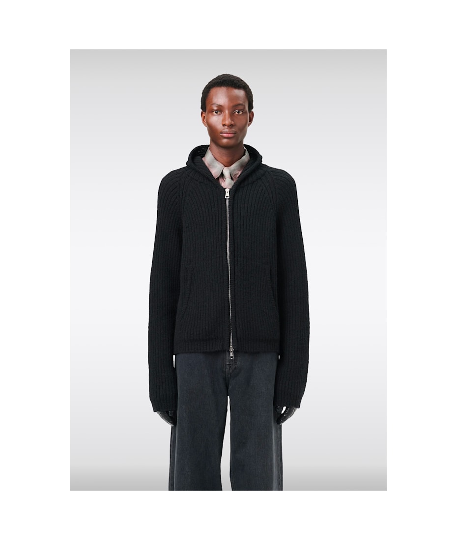 ジャケット・アウター OUR LEGACY level hood black Our Legacy - Level Hood Jet Black Isles Wool