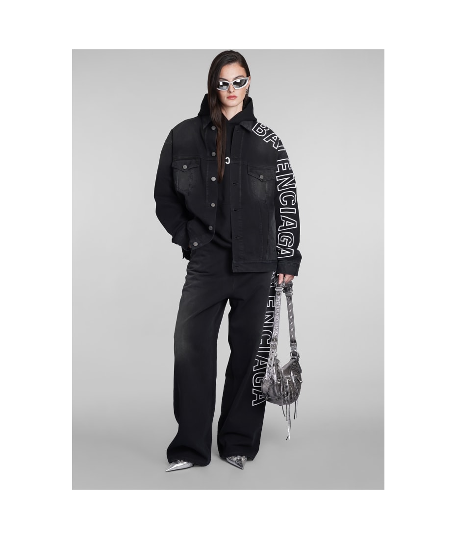 ジャケット BALENCIAGA Women Denim Jackets 790869 TQW54 1071 BLACK Jacket BALENCIAGA Women Sz. M 790869TQW54 1071L BLACK | eBay