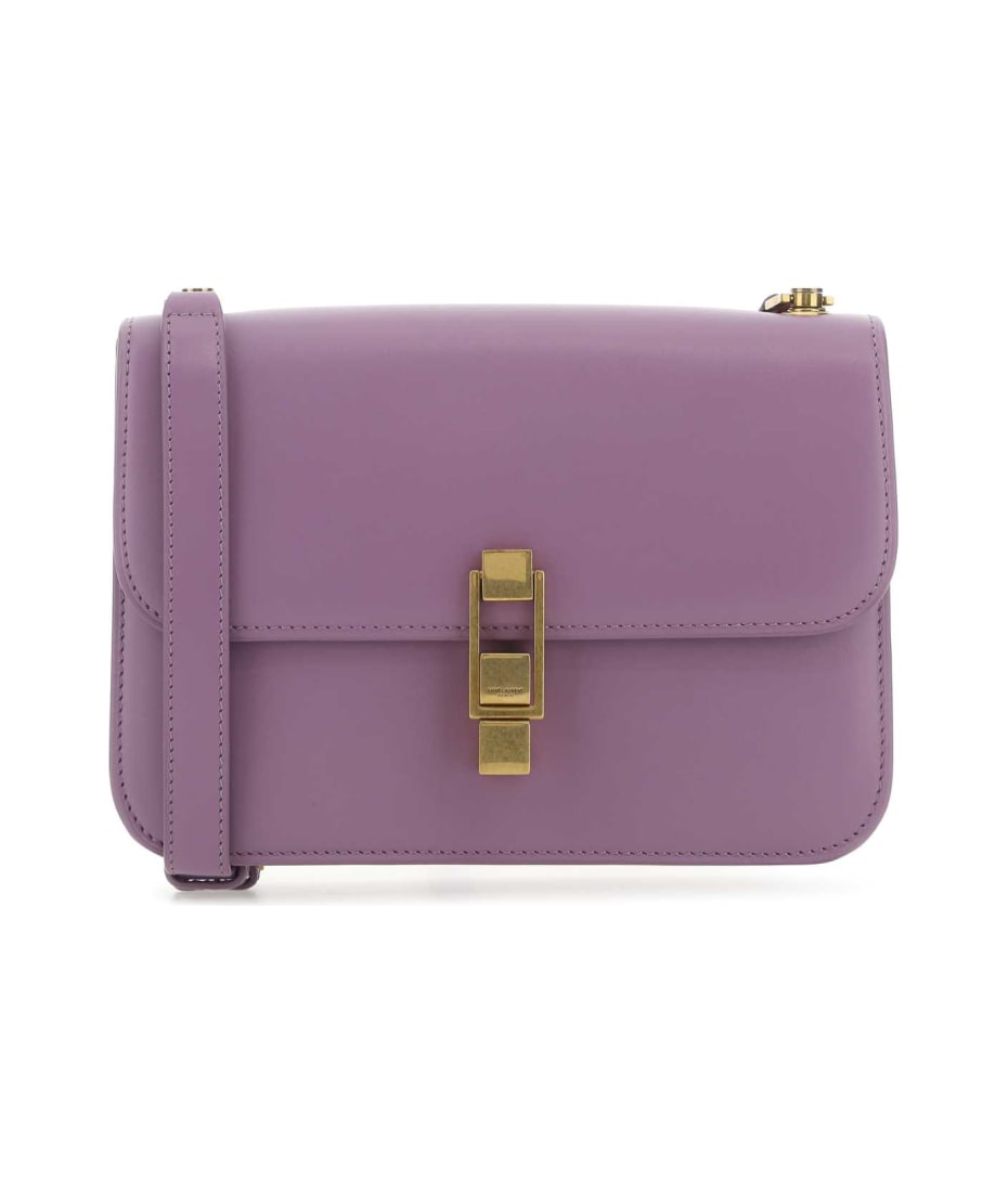 ショルダーバッグ・ポシェット SAINT LAURENT Purple Leather Le Carr?? Shoulder Bag Saint Laurent Purple Leather Le Carrã© Shoulder Bag