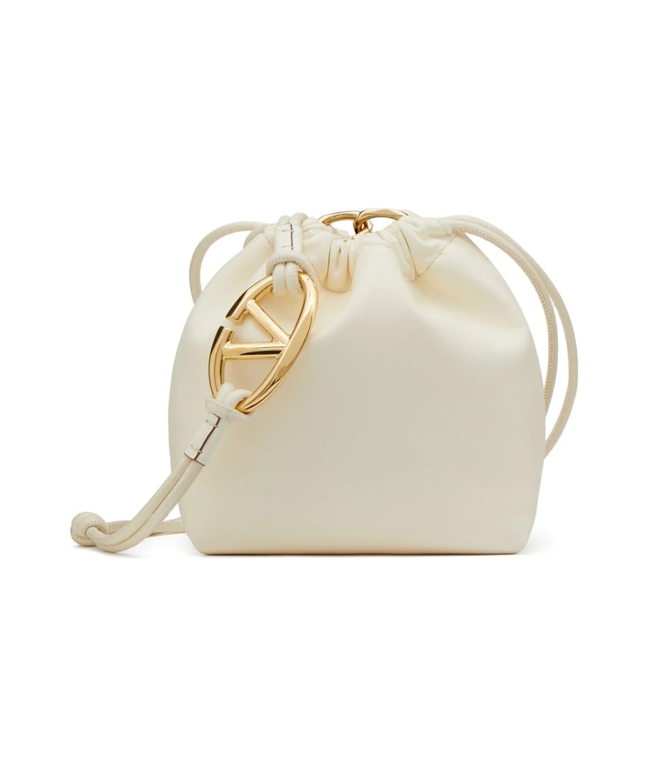 【関税込み】Valentino Garavani 'Vlogo Pouf' shoulder bag Valentino Garavani Garavani Bucket Vlogo Pouf Mini Shoulder