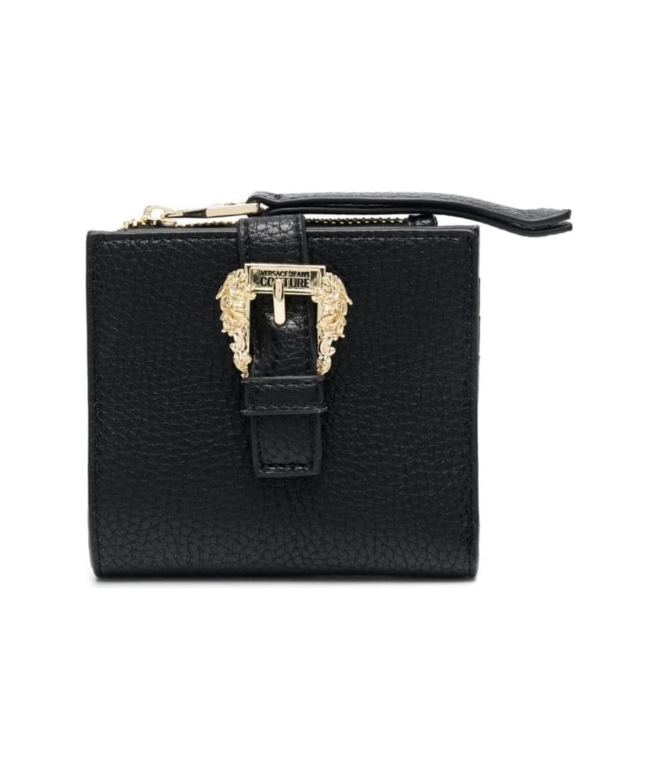 Versace Jeans Couture Baroque Buckle Wallet italist, ALWAYS LIKE