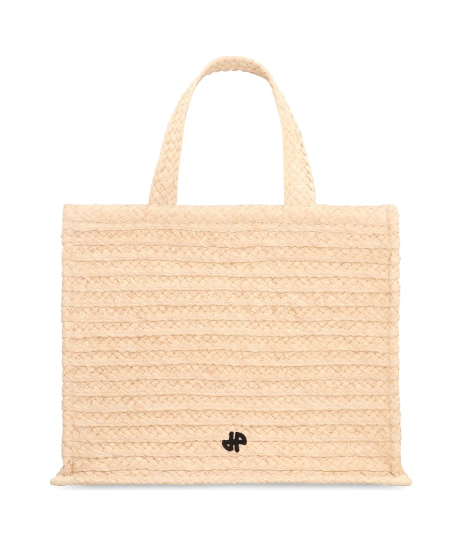 Patou Jp Raffia Tote Bag | italist