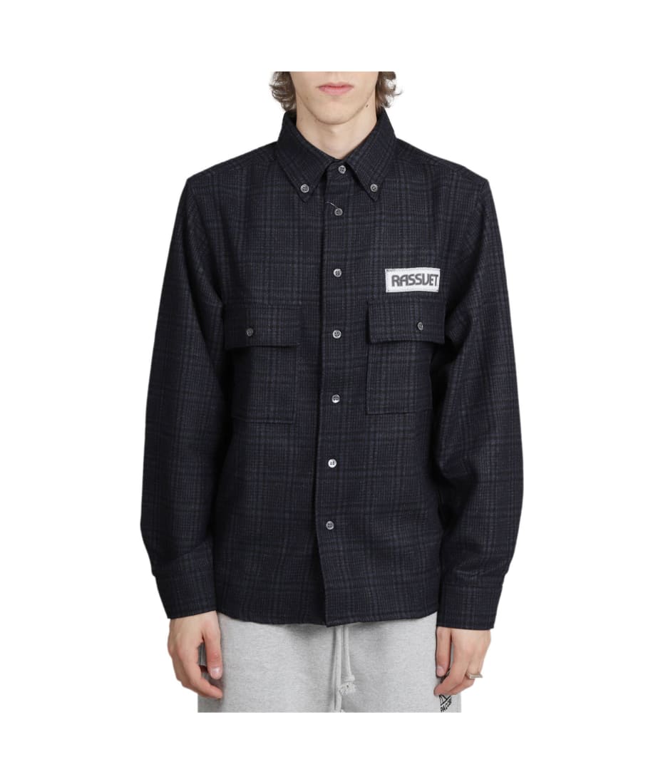 PACCBET Rassvet Navy Shirt | italist