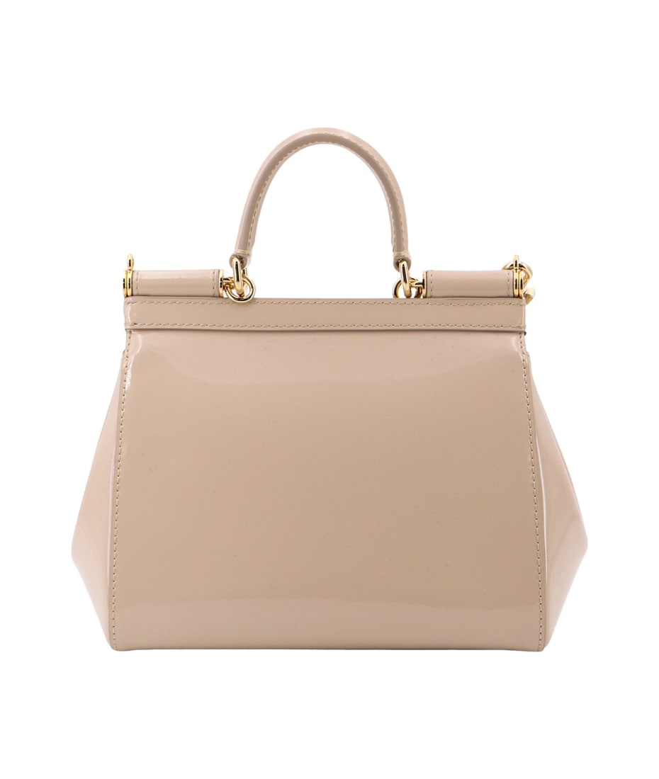 Dolce & Gabbana, Bags, Dg Miss Sicily Satchel Beige Large