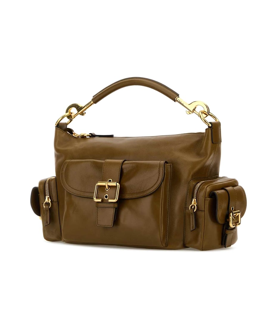 ハンドバッグ CHLOE KHAKI LEATHER CAMERA BAG HANDBAG Chloé Khaki Leather Camera Bag Handbag | italist