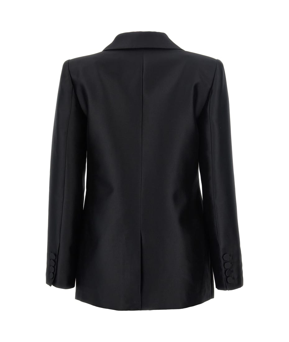 self-portrait 'black Taffeta' Blazer | italist
