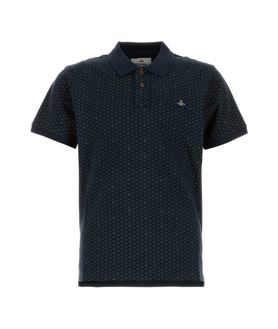 Tシャツ・カットソー Vivienne Westwood Printed piquet polo shirt Vivienne Westwood Printed Piquet Polo Shirt | italist