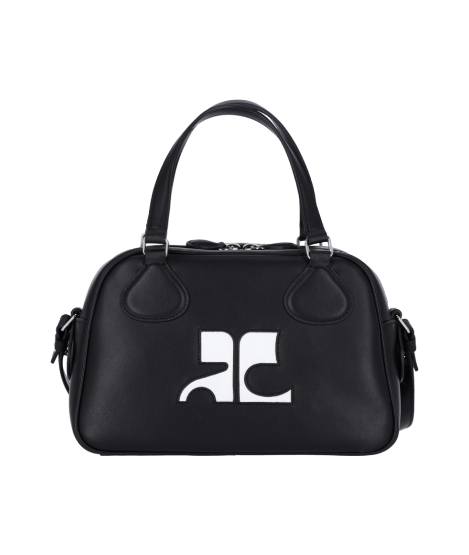 Courreges｜ (PERGSA062CR0045 9999) REEDITION LEATHER BOWLING BAG - courrèges
