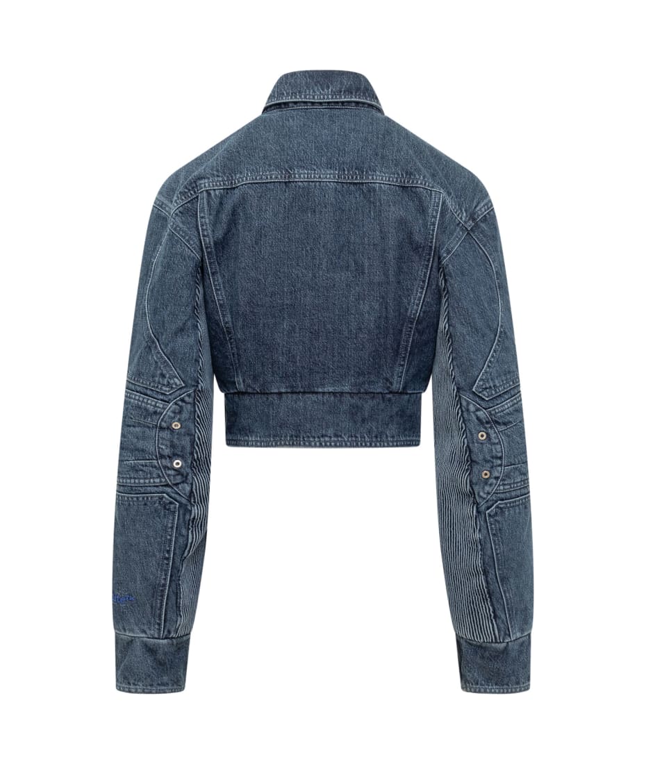 Off-White Motorcycle Cropped Jacket | italist