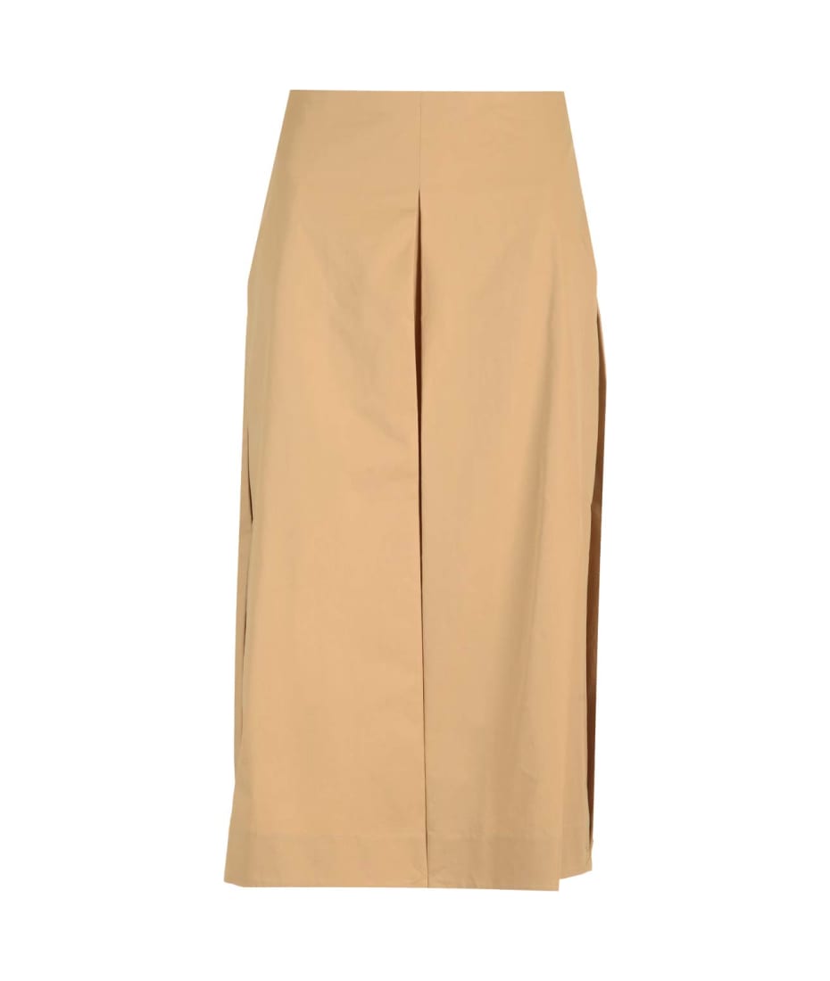 TORY BURCH直営OUTLET PLEATED POPLIN SKIRT 15751 Poplin Skirt: Women's Designer Bottoms | Tory Burch