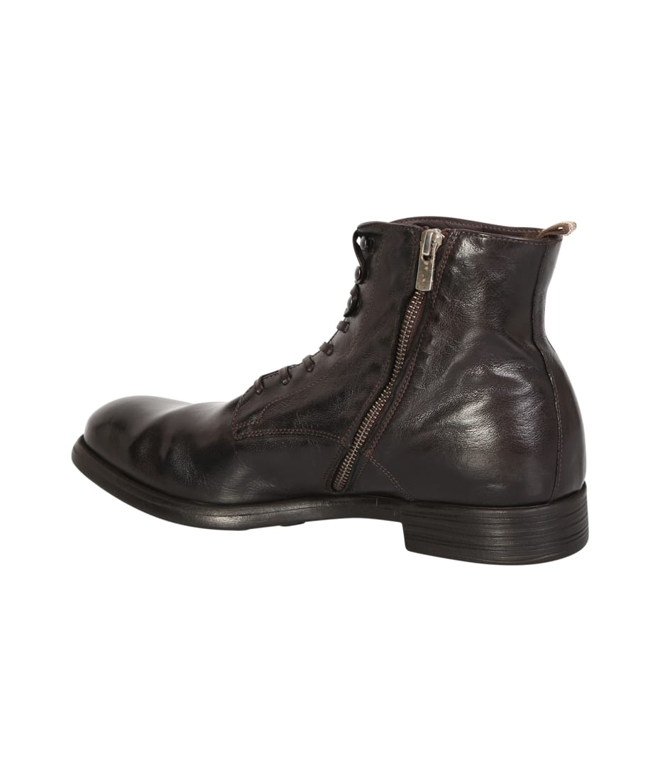 Officine Creative Ebony Chronicle Ankle Boots - Brown