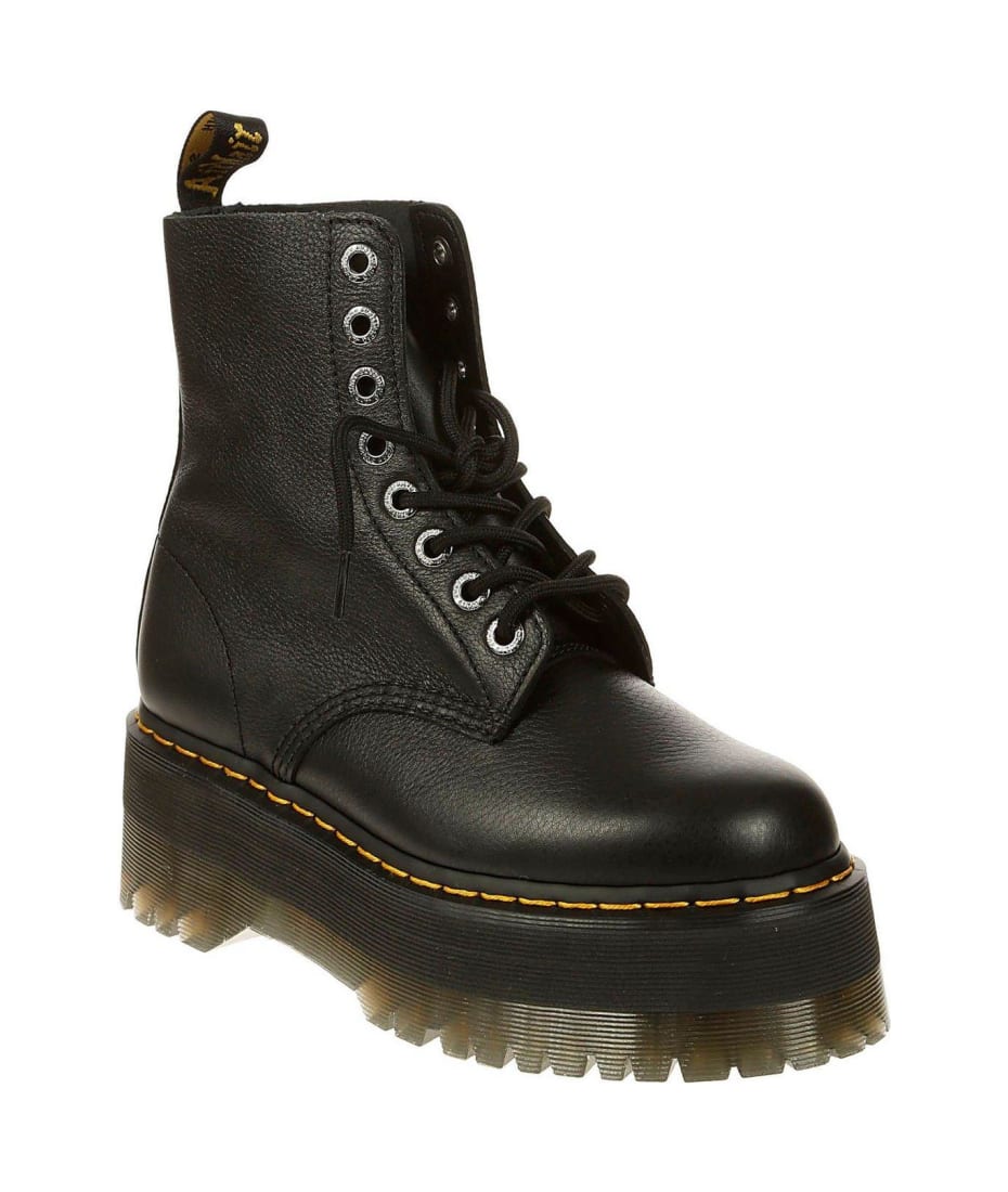 Marni leather best sale pascal combat boots