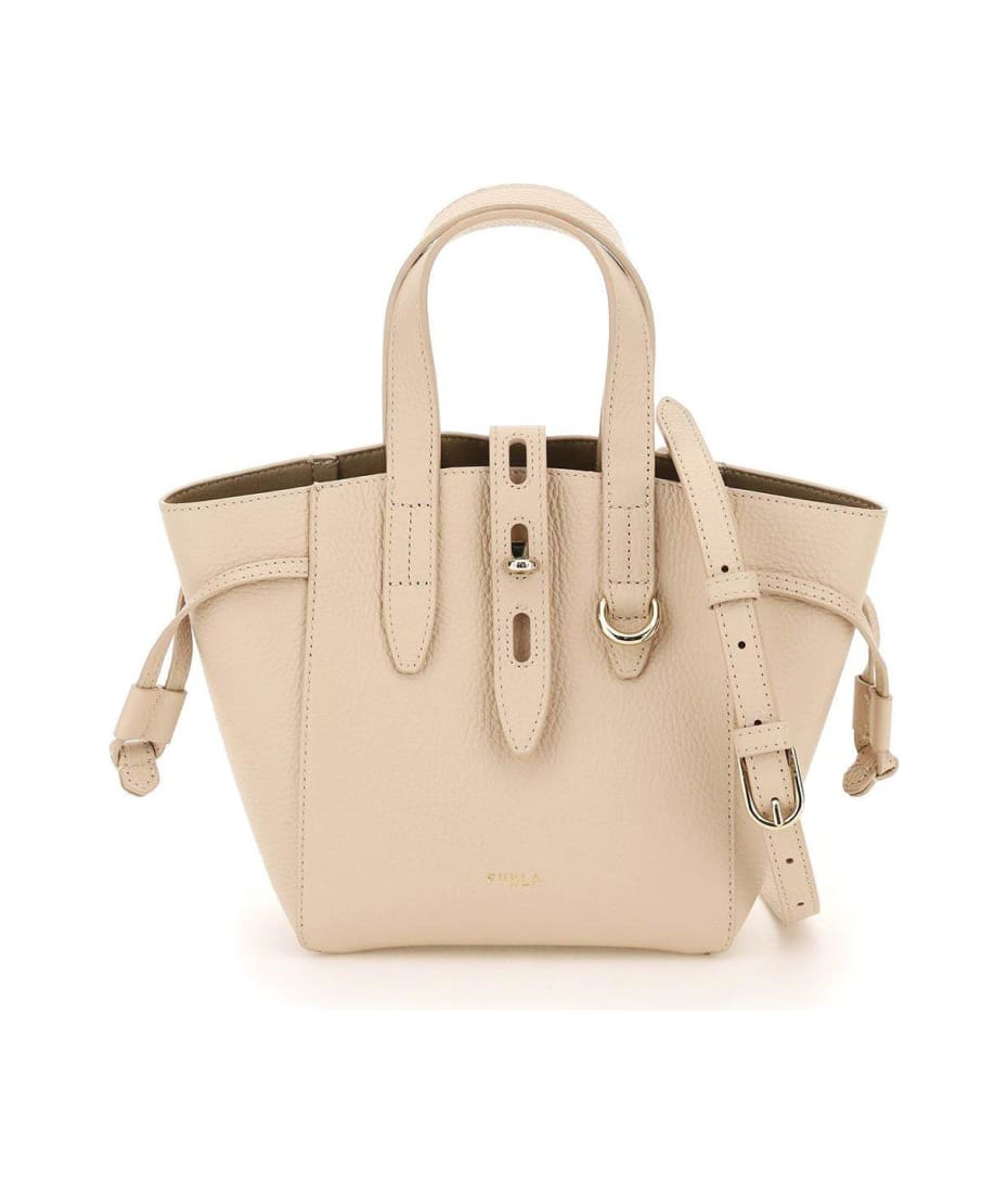 Furla Net Mini Tote Woman Handbag Brown