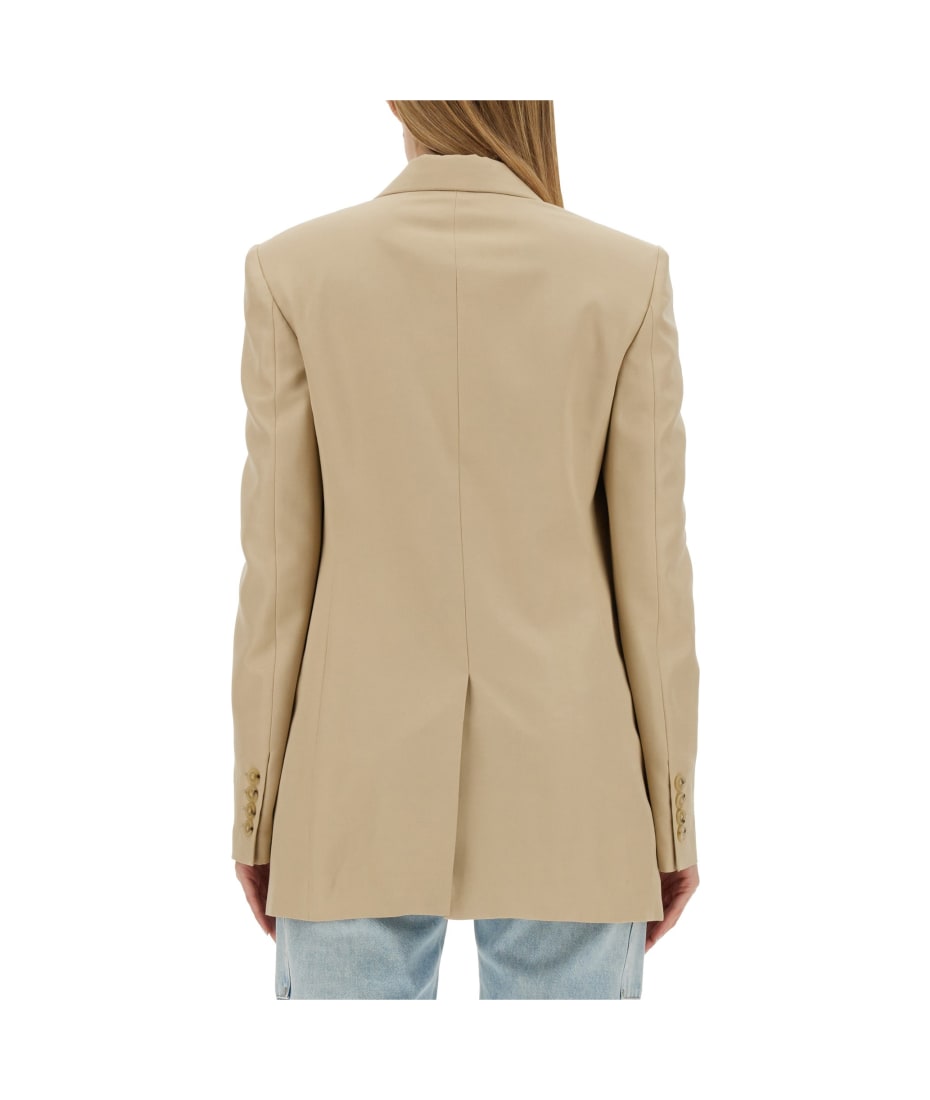 ジャケット Stella McCartney DOUBLE-BREASTED JACKET (650087_3DU7012600) Stella McCartney - Blazer for Woman - Beige - 6500873DU701