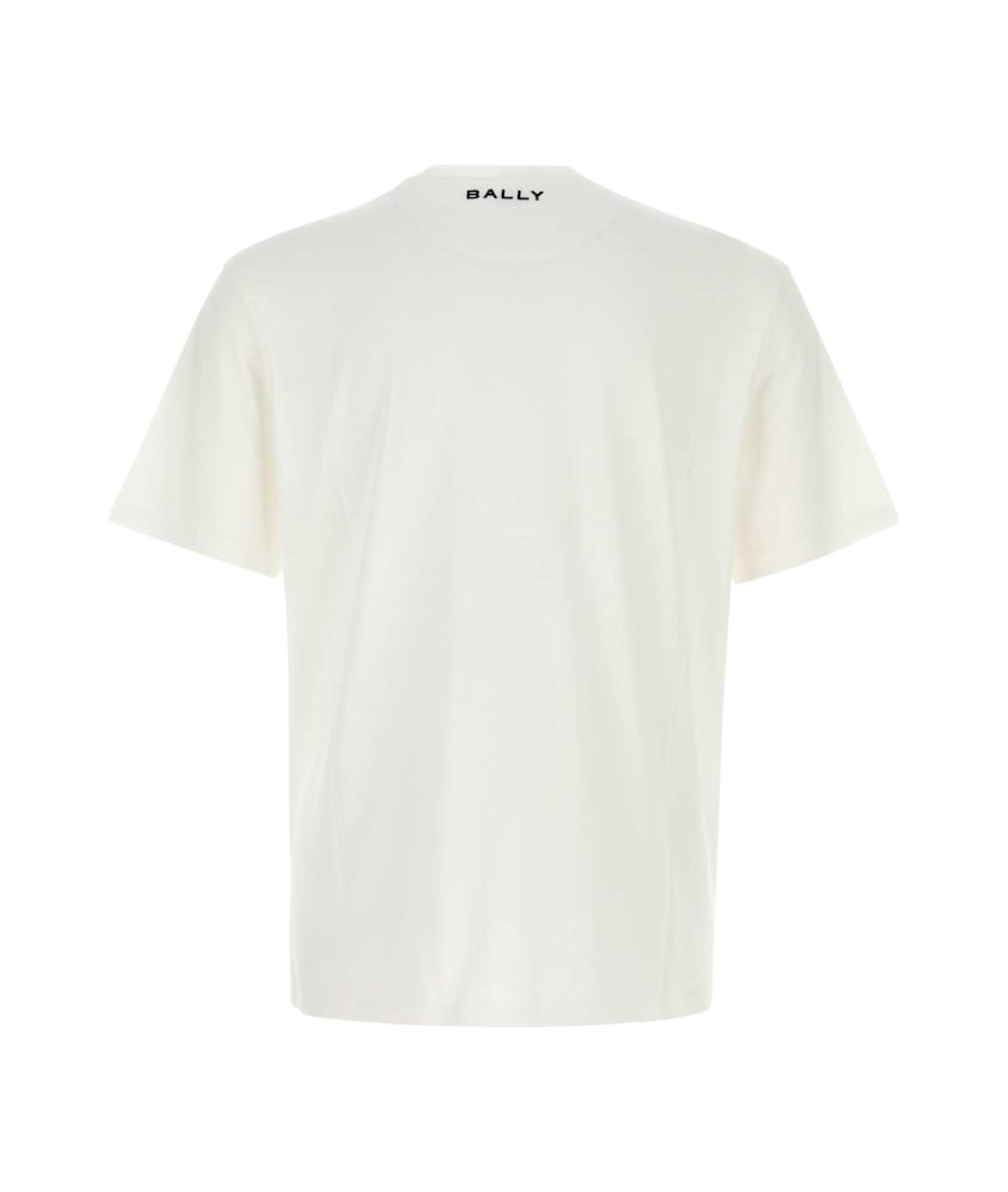 Tシャツ・カットソー Bally White Cotton T-Shirt Bally White Cotton T-shirt | italist