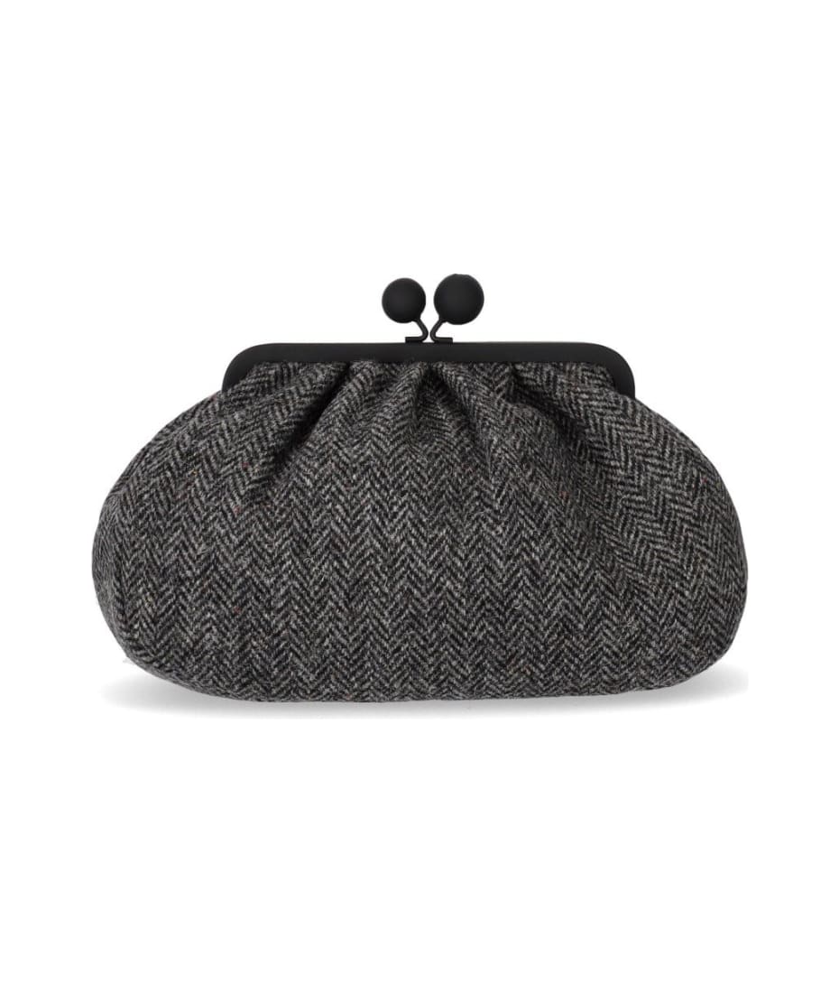 Weekend MAXMARA テディ　クラッチ　バッグ　グレー Weekend Max Mara Max Mara Weekend Pasticcino Agre Medium Grey