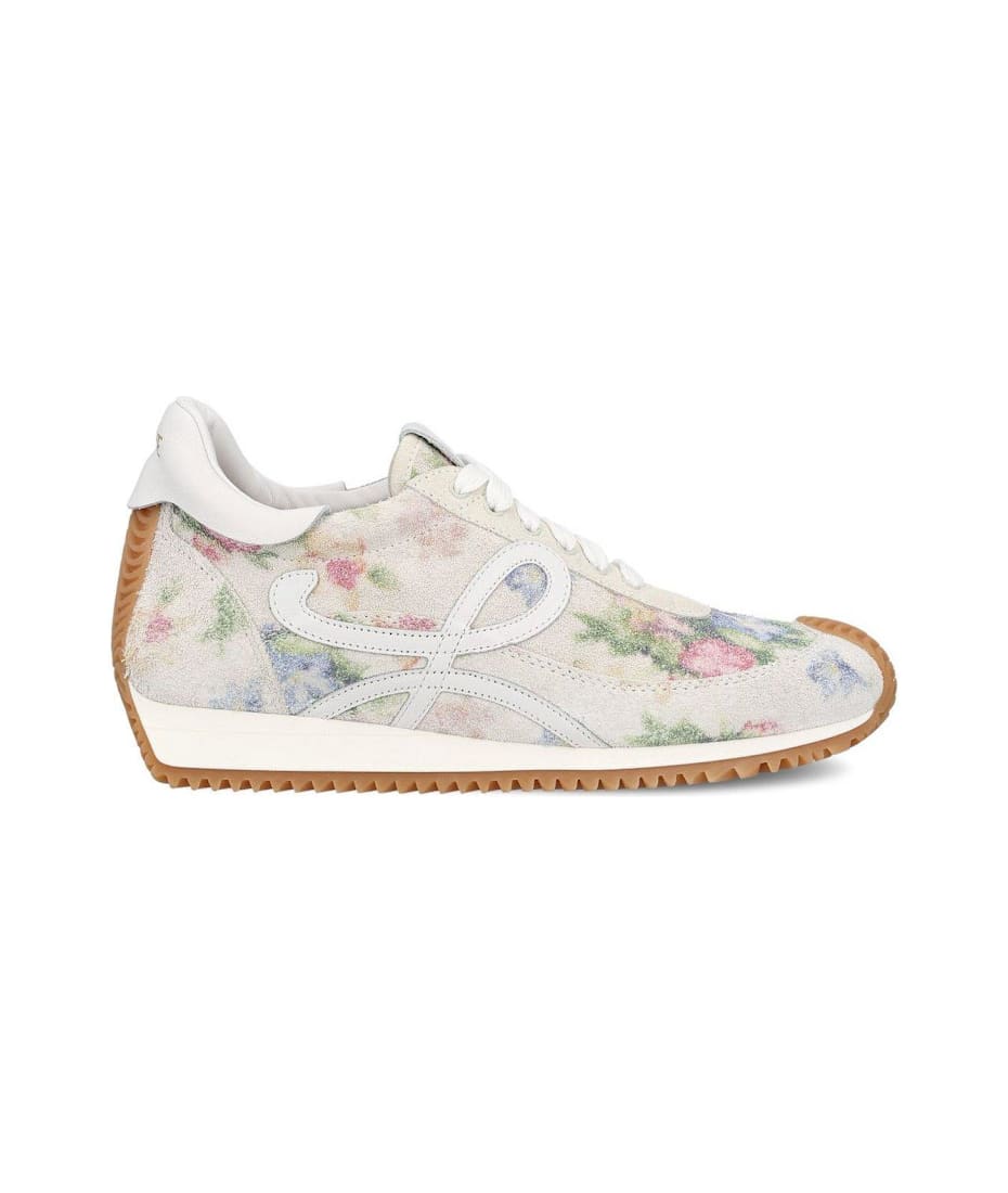 Loewe Floral Printed Low-top Sneakers | italist Loewe Floral Printed Low-top Sneakers | italist