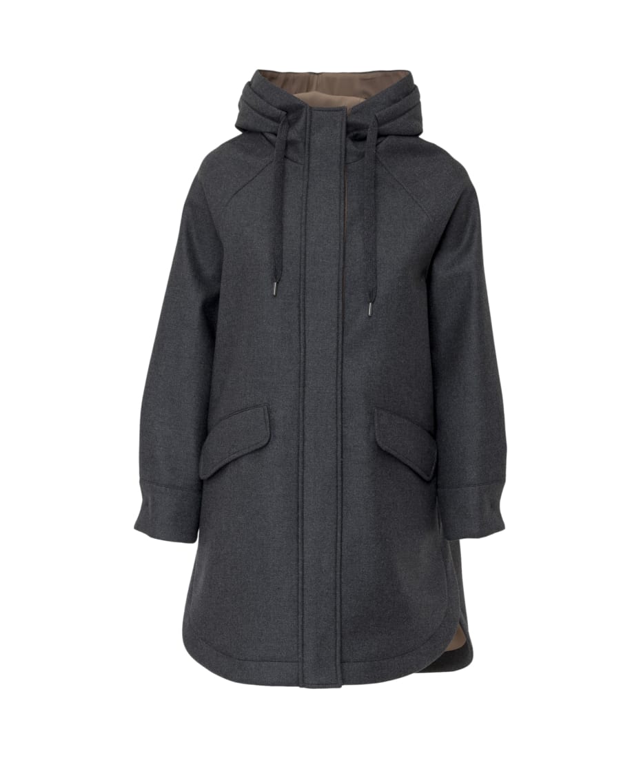 VIP【関税送料無料】希少 BRUNELLO CUCINELLI HOODED JACKET Brunello Cucinelli Hooded Jacket | italist