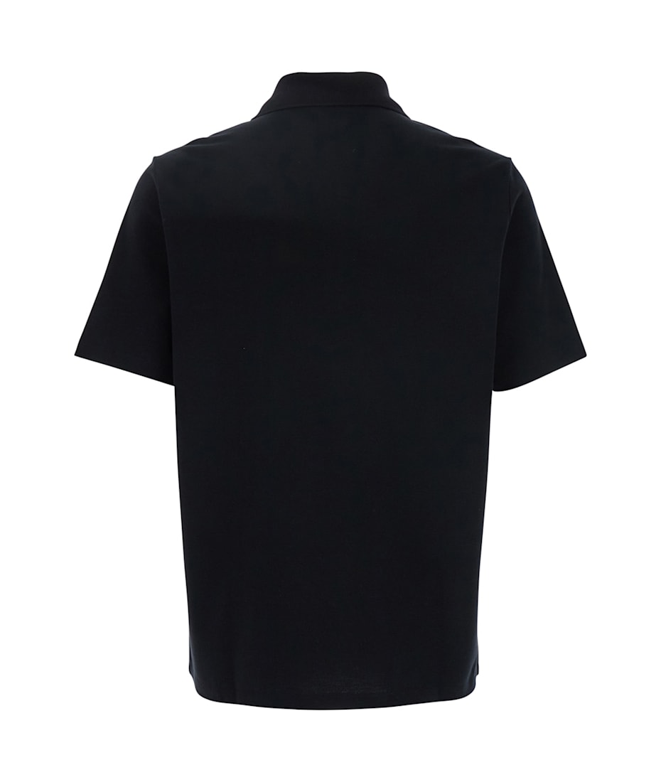 Tシャツ・カットソー BALMAIN SS25 'Coin' polo shirt (EH1GC026BC94 EAB) Cotton polo shirt with 