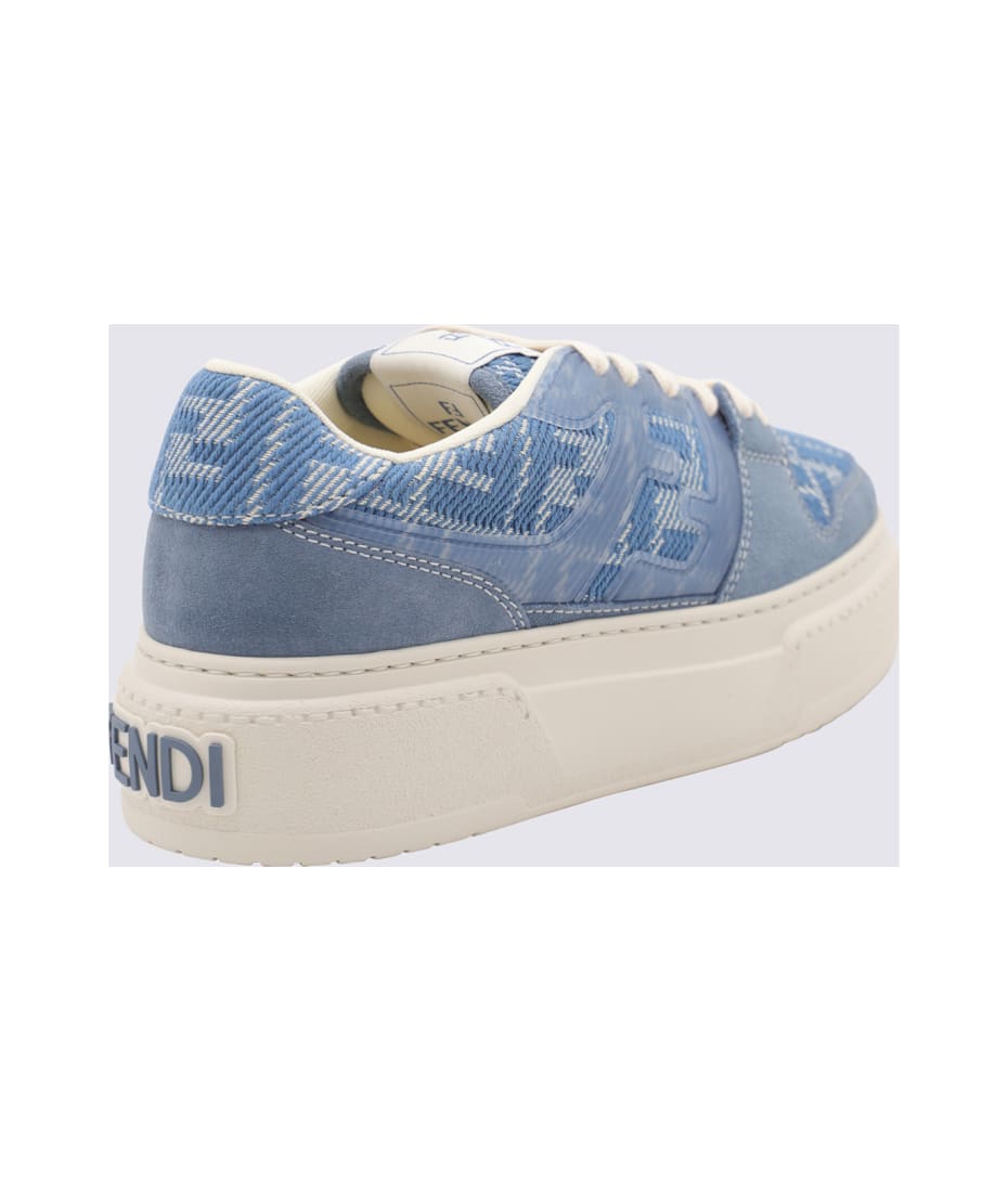 スニーカー FENDI BLUE LEATHER SNEAKERS Fendi Blue Leather Sneakers | italist