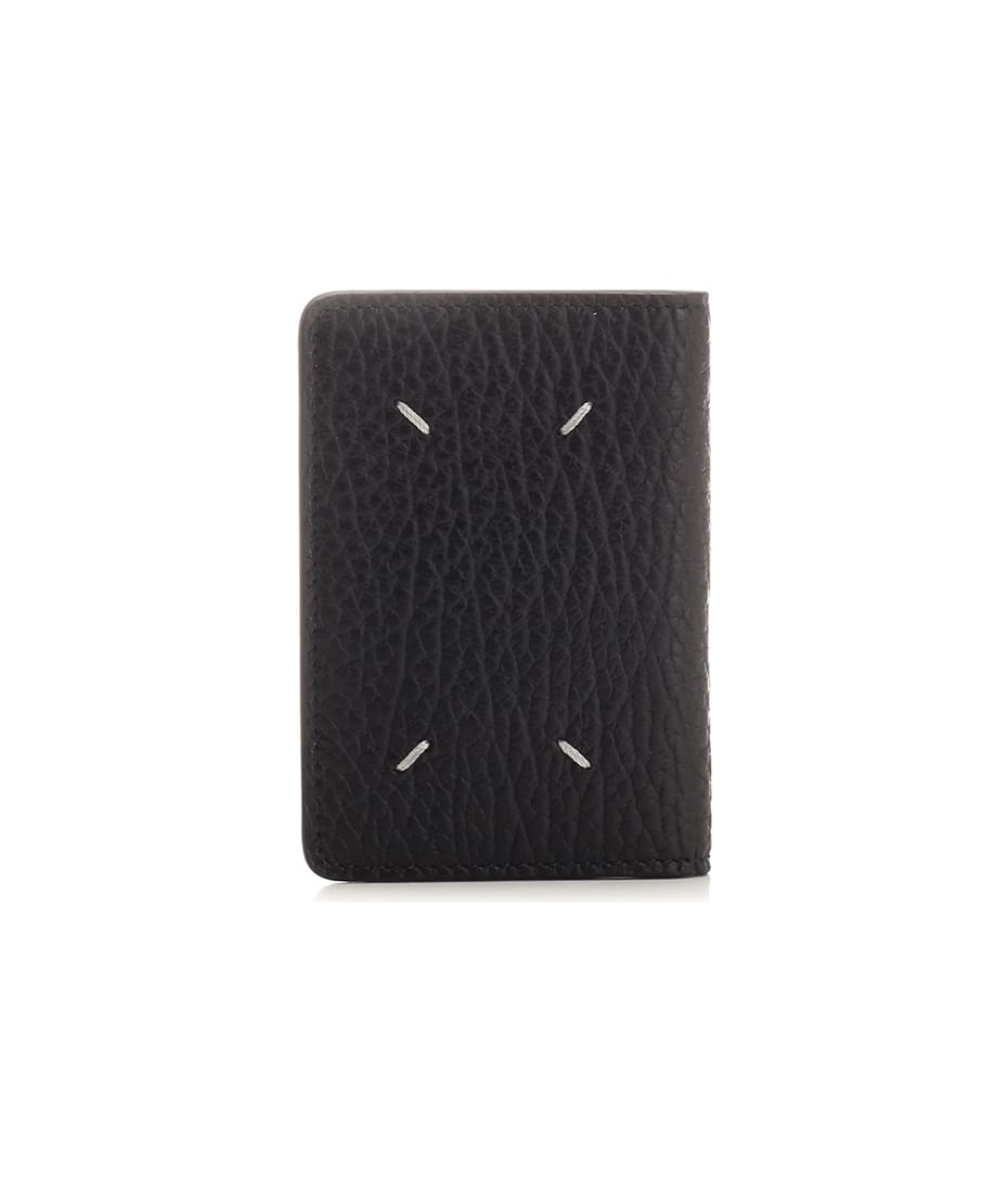 Maison Margiela 'four Stitches' Card Holder - Black