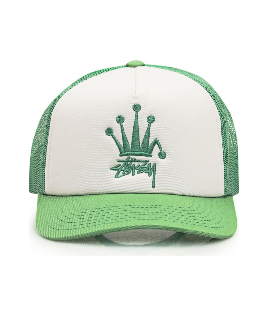 希少⭐︎STUSSY CROWN STOCK TRACKER メッシュキャップ - キャップ