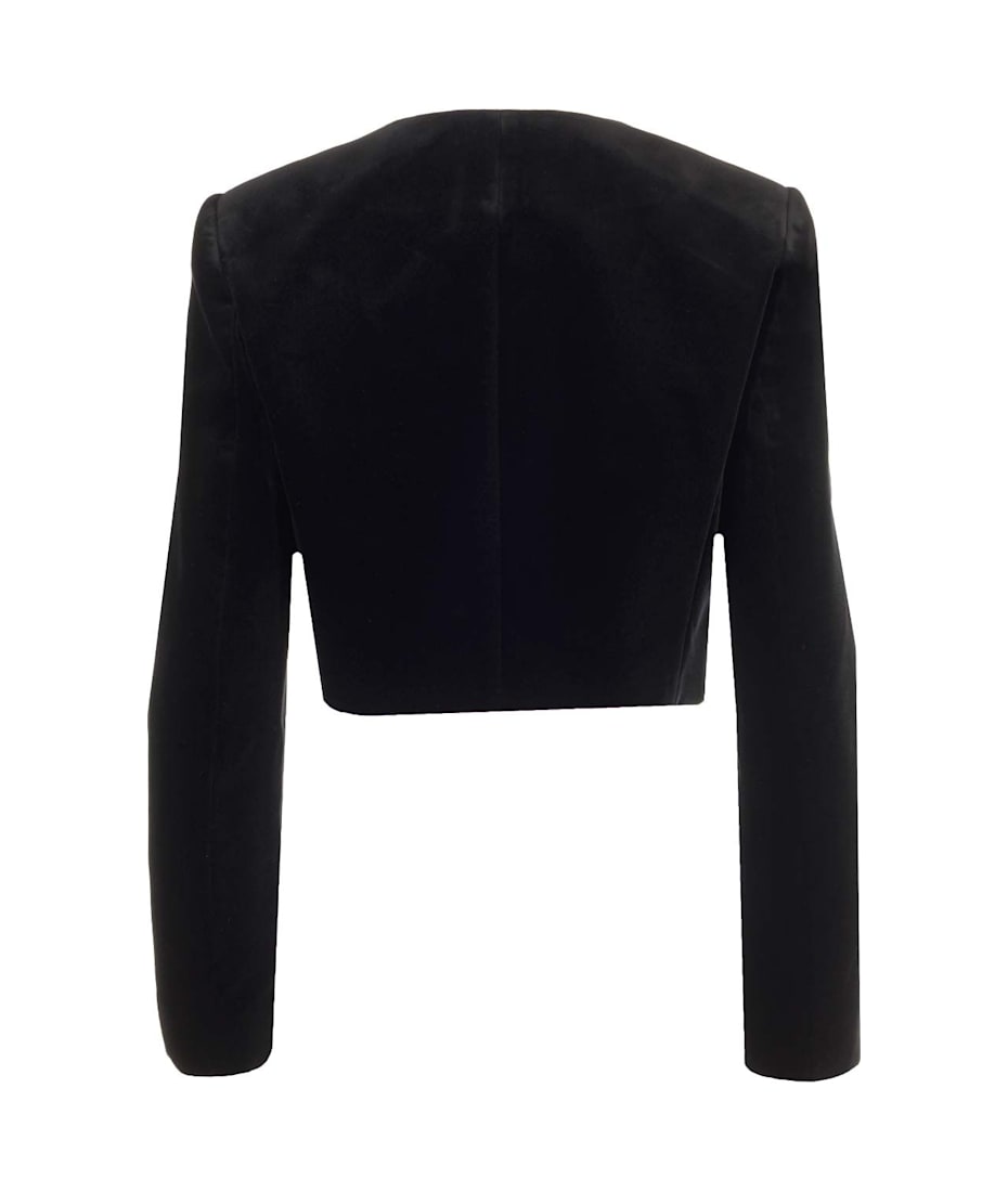 【関税&送料込】Chloe Velvet Bolero Jacket Chloé Velvet Bolero Jacket | italist