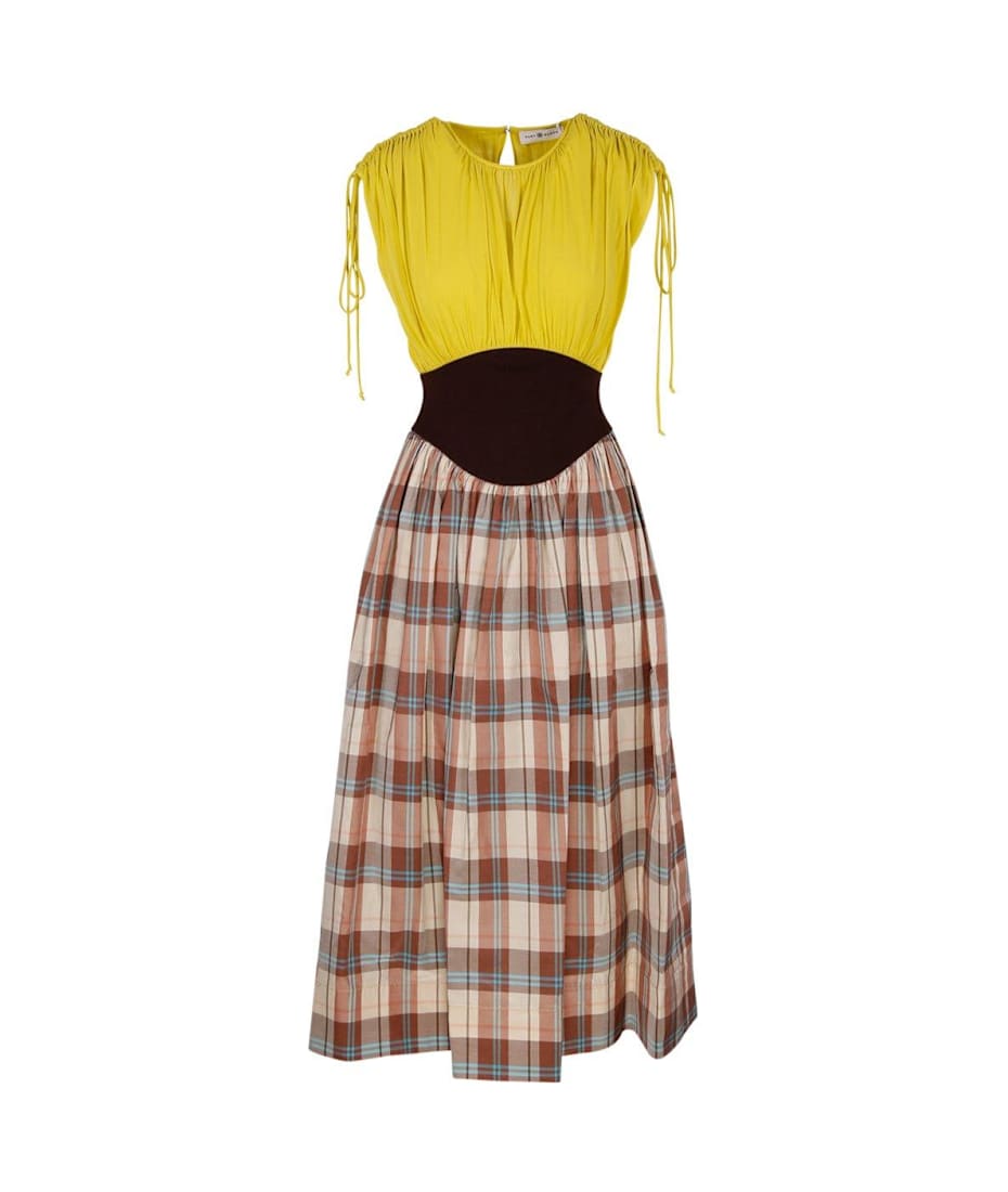 【送料&関税込】Tory Burch Panelled Sleeveless Dress Tory Burch Panelled Sleeveless Dress | italist