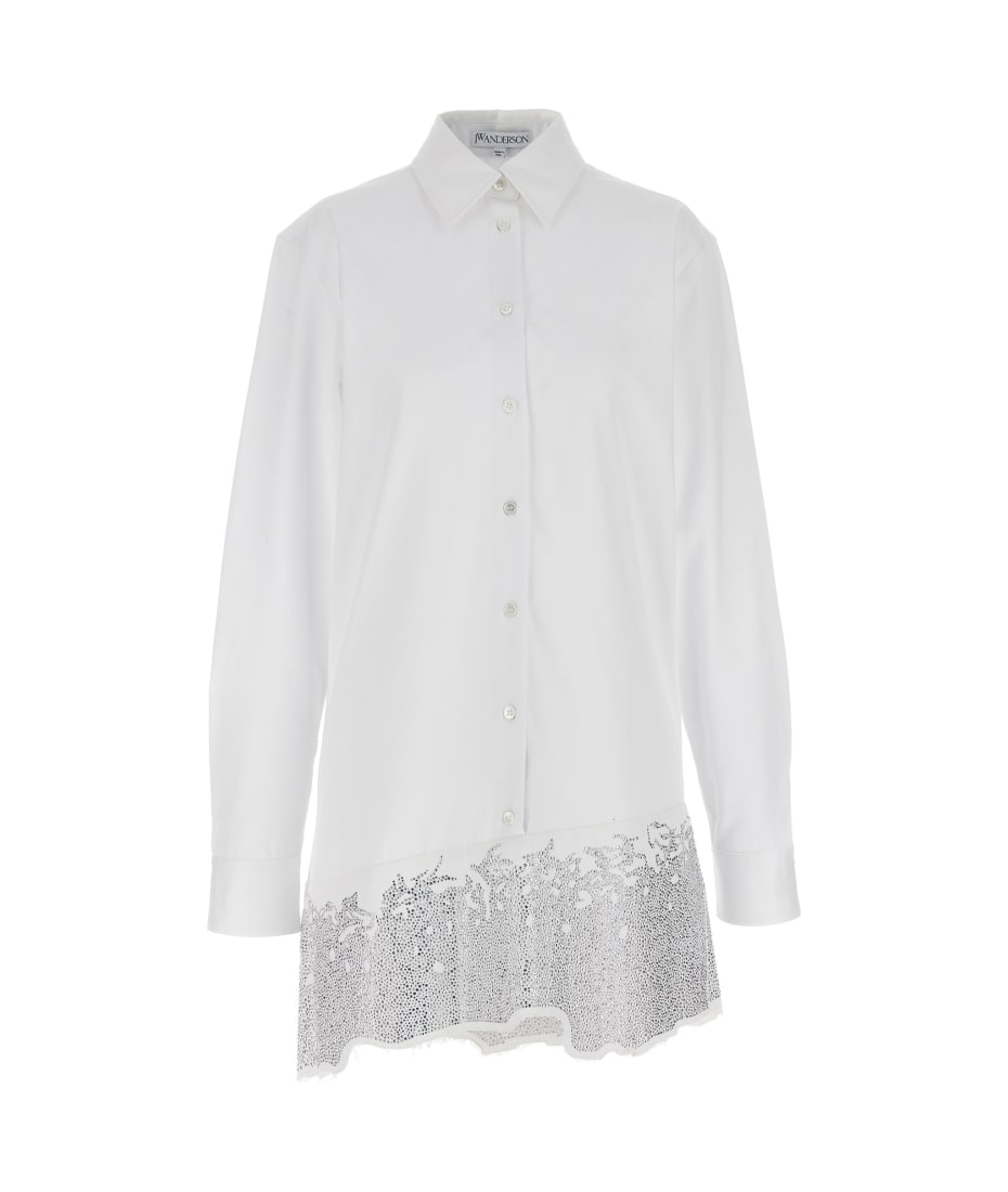 【送料&関税込】J.W. Anderson Rhinestone Shirt Dress J.W. Anderson Rhinestone Shirt Dress | italist