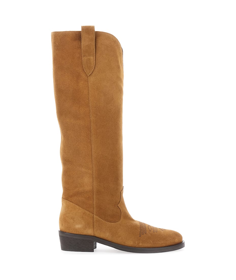 ロングブーツ VIA ROMA 15 FW25 EX ALTO CUCITO DAVANTI (3514 MARTORA) Via Roma 15 Ex Alto Cucito Davanti | italist