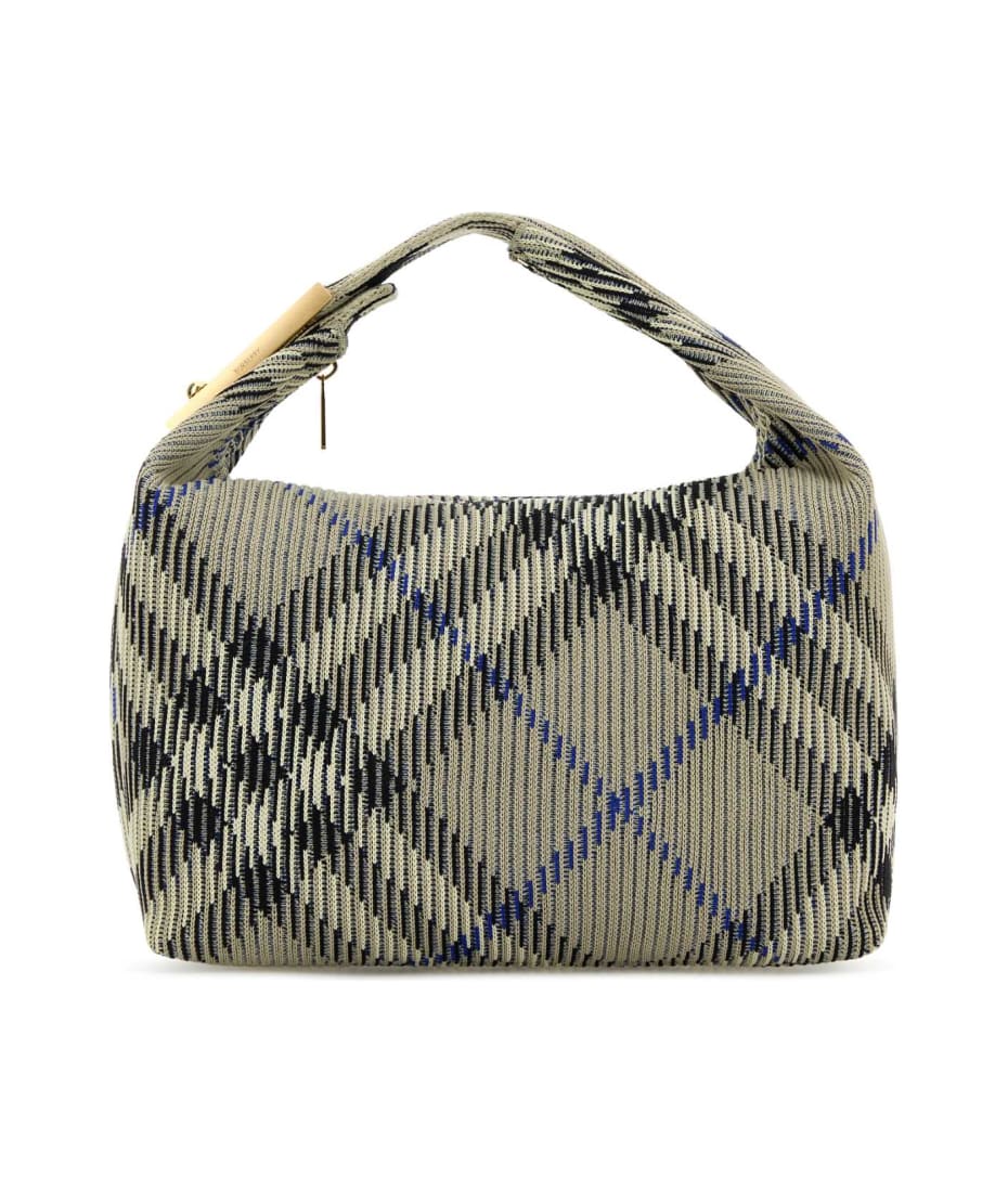 ハンドバッグ Burberry Embroidered Nylon Medium Peg Handbag Burberry Embroidered Nylon Medium Peg Handbag | italist