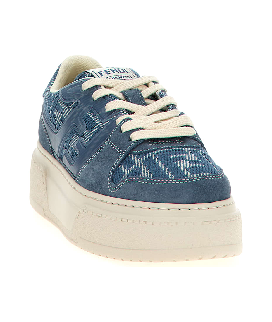 【FENDI】MATCH SNEAKERS Fendi Match Metallic Low-Top Sneakers | Neiman Marcus