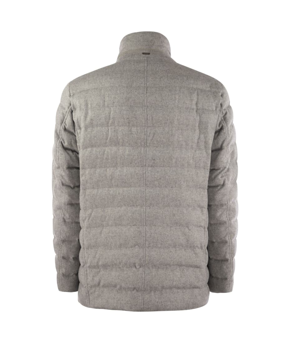 Herno Cashmere And Silk Padded Blazer | italist