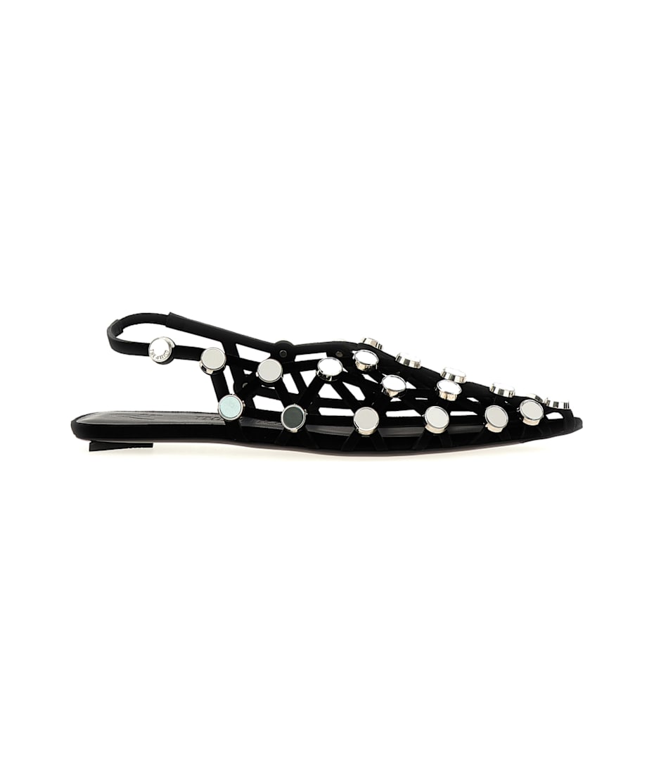 The Attico 'grid' Slingback | italist