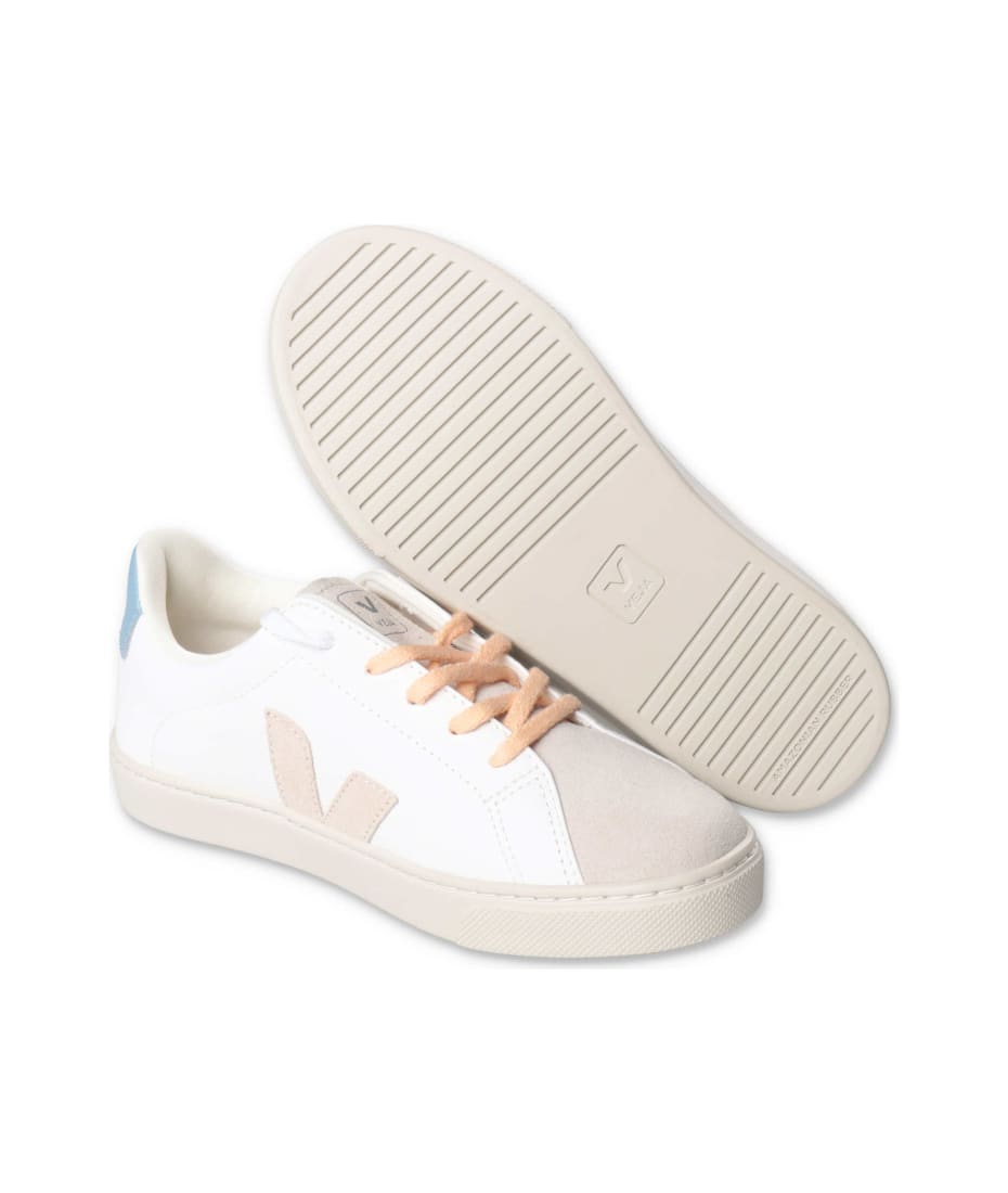 Veja Sneakers Bianche In Con Lacci Bambino | italist, ALWAYS LIKE A SALE