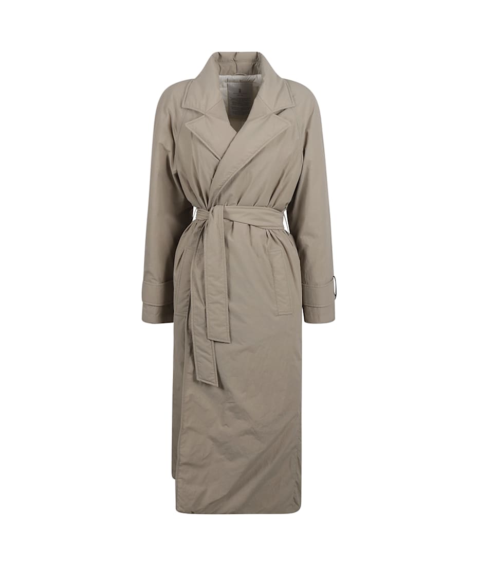 【関税＆送料込み】Brunello Cucinelli Nylon Trench Coat Water-resistant trench coat for Man in Cool Beige | Brunello