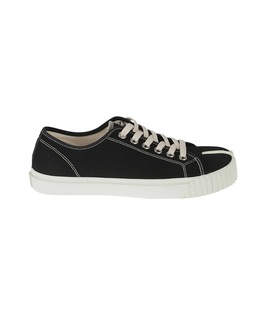 ★送料・関税込★Maison Margiela★Tabi sneakers スニーカー★ Maison Margiela Tabi low-top Sneakers | Black | FARFETCH OM