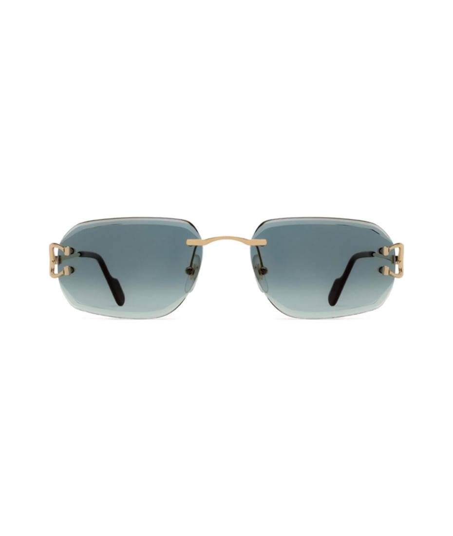 Cartier Eyewear Sunglasses - Oro/Verde