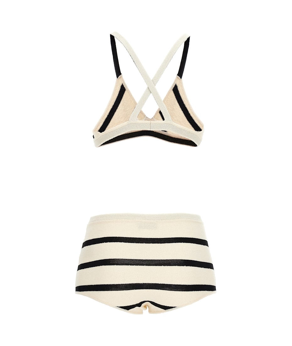 ビキニ MONCLER Boucle striped bikini Moncler Bouclé Striped Bikini | italist