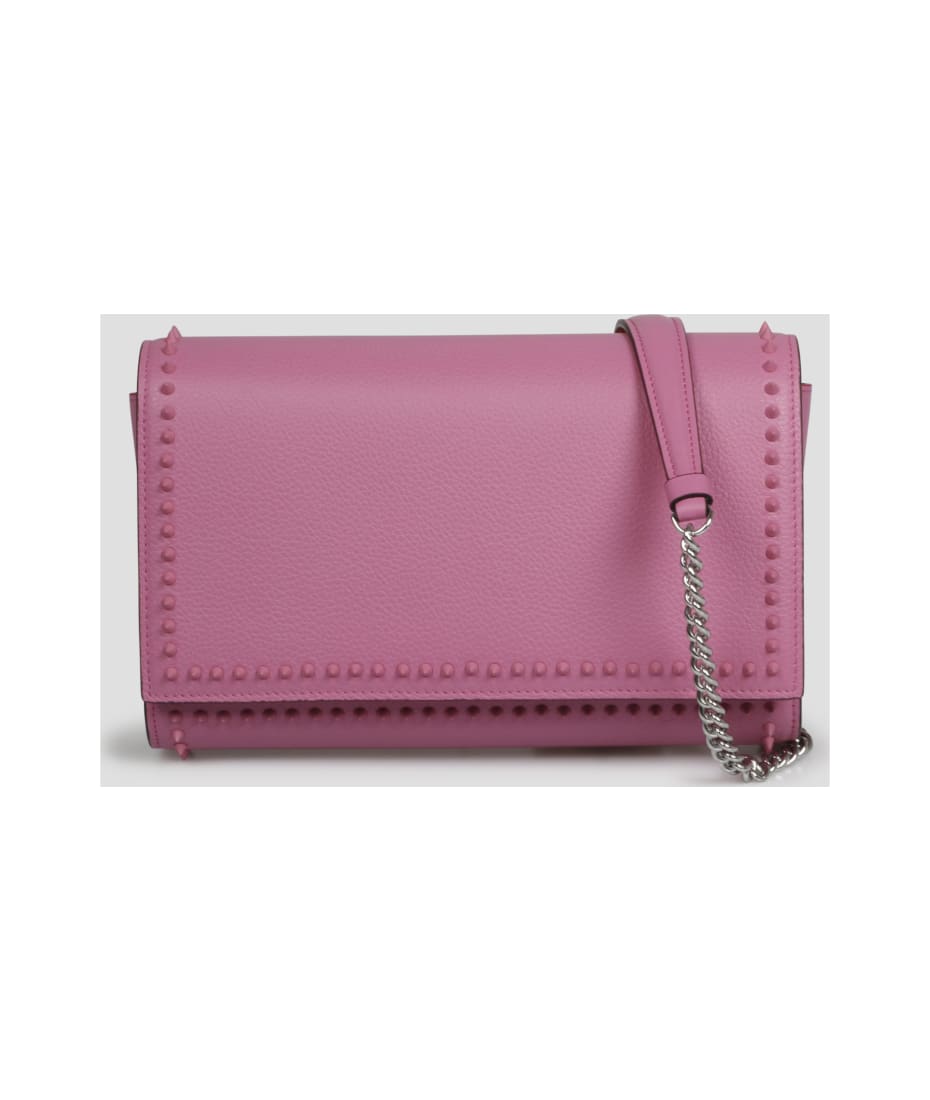 Christian Louboutin Paloma Clutch Pink Rose