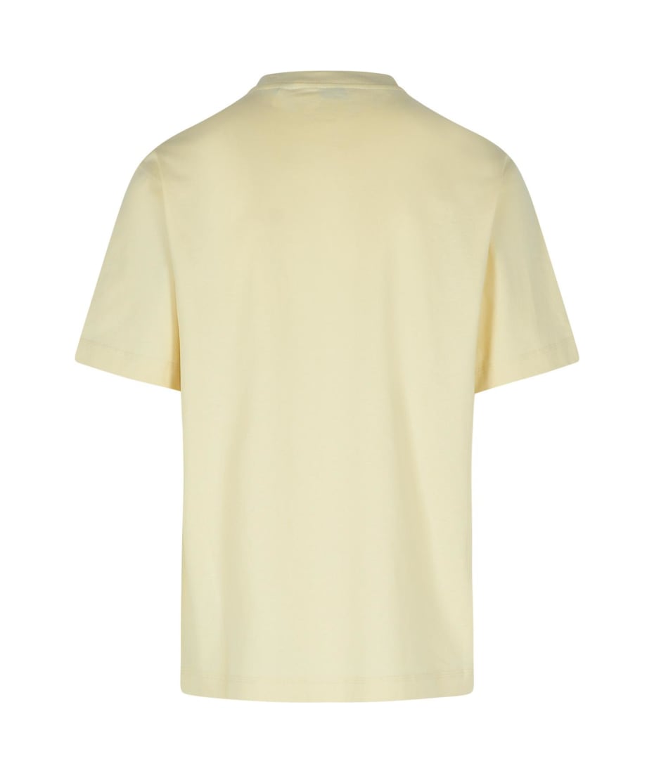 BURBERRY Cream Cotton Tシャツ Burberry Cream Cotton T-shirt | italist