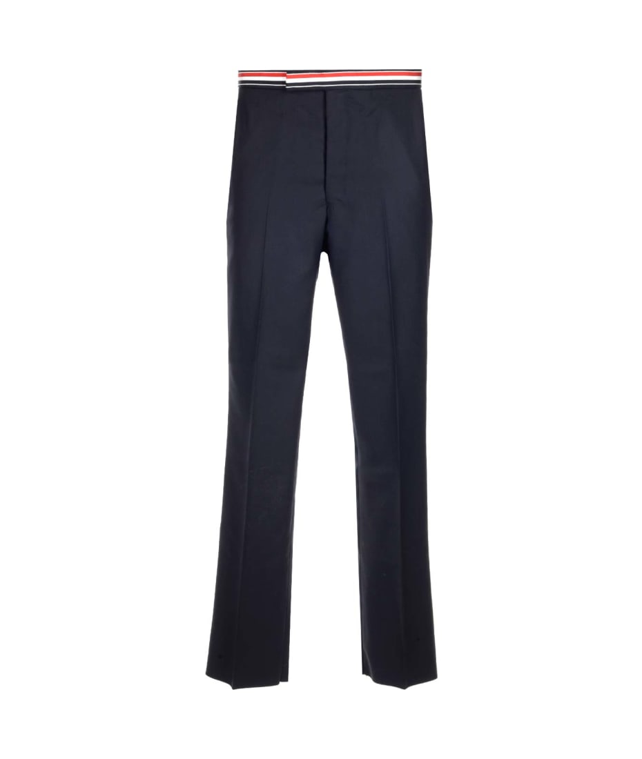 【送料&関税込】Thom Browne Pants With Striped Waistband Thom Browne Pants With Striped Waistband | italist
