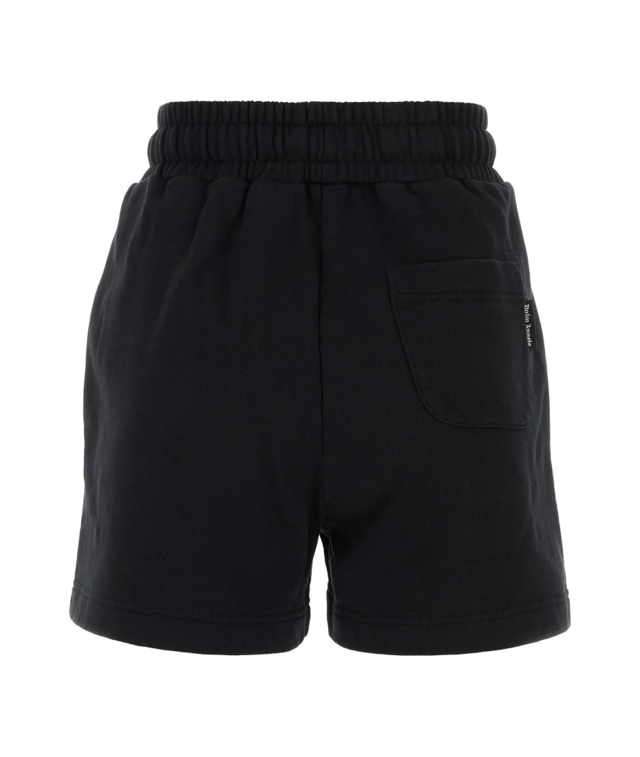 ショートパンツ Palm Angels Black Cotton Shorts Palm Angels Black Cotton Shorts | italist